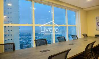 Imagem 5: Sala comercial de 42 m2, andar alto, Helbor Offices, completa infraestrutura para escritór