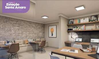 Imagem 3: Apartamento 2 dorm com vaga próximo Estação Santo Amaro a partir de R$266.000,00 com laze