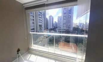 Imagem 4: Apartamento com 1 dormitório para alugar, 34 m² por R$ 3.816,23/mês - Brooklin - São Paulo