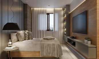 Imagem 4: Apto com três quartos sendo um suíte no Luciano Cavalcante - 57m²