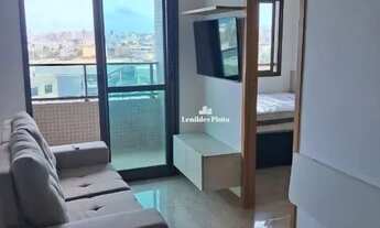 Imagem 2: Apto 2/4 Mobiliado , Suíte, Varanda, Vista Mar - (SMART ORLA