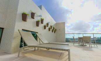 Imagem 6: Apartamento de 3/4 em prédio de luxo com área de lazer na Mangabeiras - Maceió - AL