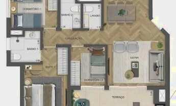 Imagem 4: Apartamento 3 e 4 quartos no Tatuapé