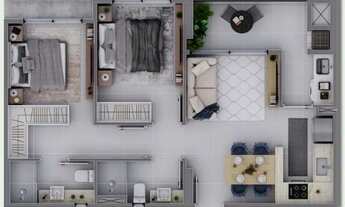 Imagem: Apartamento ensolarado, em localização