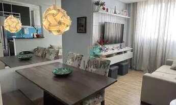 Imagem 2: Apartamento com 2 dormitórios à venda, 48 m² por R$ 280.000,00 - Vila Homero Thon - Santo