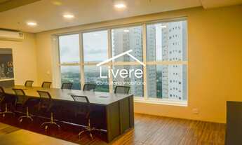 Imagem 2: Sala comercial de 42 m2, andar alto, Helbor Offices, completa infraestrutura para escritór