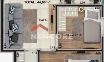 Imagem 2: Apartamento em Rua Antônio Fortunato - Burgo Paulista - São Paulo/SP