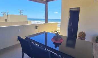 Imagem 2: Casa 3/4 frete mar com varandas e terraço com piscina privativa
