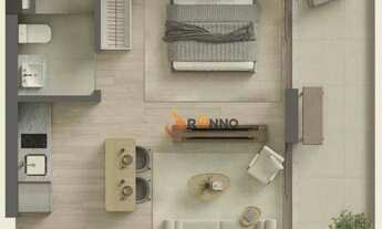 Imagem 2: Studio de 45 m² à venda no bairro Batel