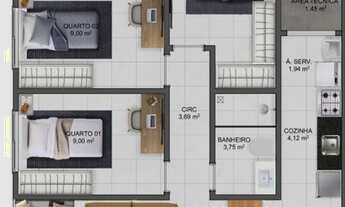 Imagem 3: Lançamento em Itaparica, luxuoso apartamento de 2 e 3 quartos na quadra do mar de Itaparic