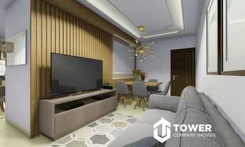 Imagem 2: Apto Premium, 58m² 2 quartos, sacada gourmet com churrasqueira e 2 vagas