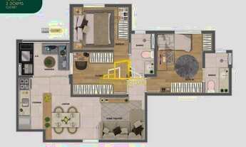 Imagem: AN- Soul parque com duas vagas de garagem