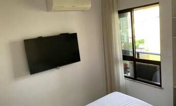 Imagem 4: Apartamento 1/4 com varanda e infraestrutura Pituba - Salvador - BA