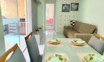 Imagem 3: Apartamento de 2 dormitórios com uma suíte, 1 vaga coberta no Vila Fanny. Espaçosa sacada