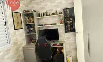 Imagem 3: Apartamento com 2 dormitórios à venda, 67 m² por R$ 530.000 - Jardim Palma Travassos sala