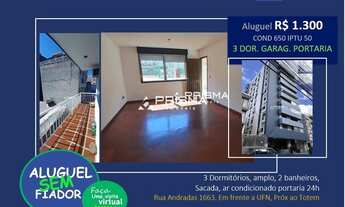 Imagem: 3 dormitórios, sacada, 2 banheiros, garagem