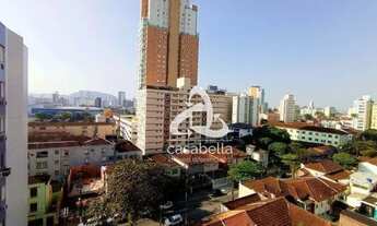 Imagem 4: Apartamento com 2 dormitórios à venda, 113 m² por R$ 750.000,00 - Gonzaga - Santos/SP