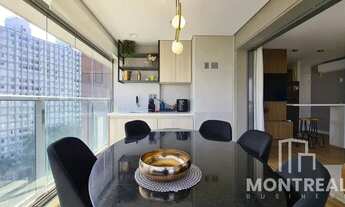 Imagem 3: APARTAMENTO MOBILIADO À VENDA EM PINHEIROS, 2 DORMITÓRIOS, 1 SUÍTE. 1 VAGA DE GARAGEM