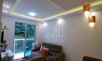 Imagem 3: Apartamento com 3 dormitórios à venda, 66 m² por R$ 335.000,00 - Rio do Ouro - São Gonçalo