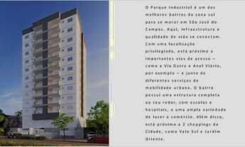Imagem 1: Apartamento para venda possui 63 metros quadrados com 2 quartos