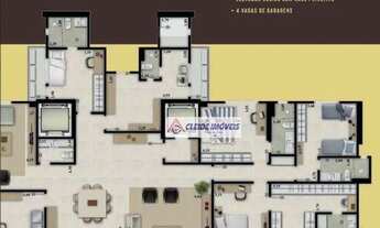 Imagem 3: Edifício Harissa com 285,00 m, 4 suítes