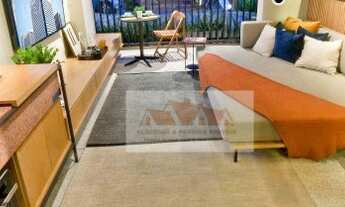 Imagem 4: Paraiso Apartamento A Venda Studio 1 Dormitorio Com 39 m² Com 1 Vaga Novo Com Lazer Compl