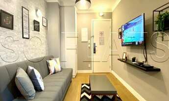 Imagem 5: Apto com serviços no Campo Belo, 01 dormitório e escritório reversível para segundo dormit