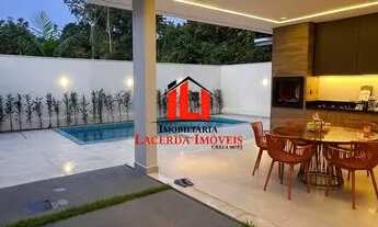 Imagem 4: Casa Duplex no Alphaville 4 Semimobiliado 4 Suites Closet + Escritorio + Banheiro Proprio