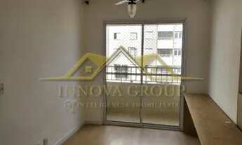 Imagem 2: Apartamento mobiliado à venda com 47m² sendo 2 quartos, sacada, vaga no Jd do Lago - São P