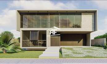 Imagem 2: Casa nova em Condomínio de Alto padrão - 460m², 4 suítes sendo 1 máster