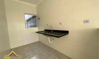 Imagem 4: Casa com 2 dormitórios com sacada à venda, 53 m² por R$ 275.000 - Tupi - Praia Grande/SP