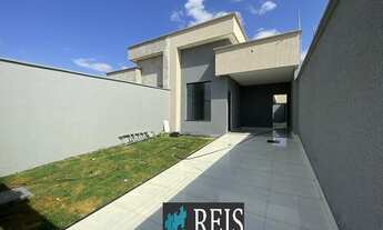 Imagem 2: Linda Casa, 96 m,2 com 3Q, suíte, porcelanato, Solar Central Parqque-Ap de Goiânia-GO R$ 3