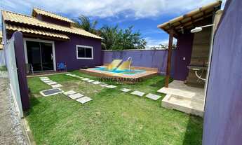 Imagem: Linda casa de 2 quartos, piscina e área