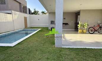 Imagem 6: Alphaville Litoral Norte 2, Casa à Venda com 4 Suítes, 240m², Pé-Direito Duplo, Varanda Go