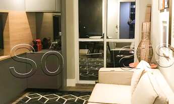 Imagem: Flat mobiliado na Bela Vista com vaga