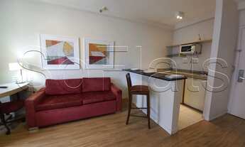 Imagem 1: Flat Condomínio Metrópolis para locação com 32m² contendo 1 dormitório e 1 vaga de garagem