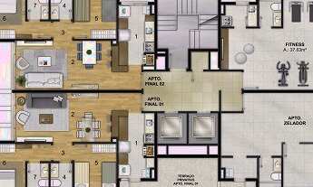 Imagem 3: PORTO ALEGRE - Apartamento Padrão - Jardim do Salso