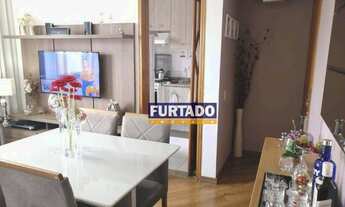 Imagem 2: Apartamento com 2 dormitórios à venda, 55 m² por R$ 300.000 - Vila Guiomar - Santo André/S
