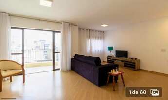 Imagem 2: Apartamento amplo mobiliado, ótima iluminação com 110m², localizado no Jardins