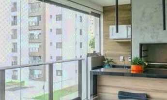 Imagem 4: Apartamento 3 quartos, 1 suíte, varanda gourmet, churrasqueira, lazer completo, campo belo