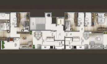 Imagem 3: Apartamento à venda, 74 m² por R$ 316.150,67 - Jardim Eldorado - Palhoça/SC