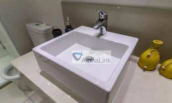 Imagem 3: Apartamento com 2 dormitórios para alugar, 58 m² por R$ 4.900,00/mês - Alphaville - Santa