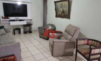 Imagem 3: Apartamento com 3 dormitórios à venda, 102 m² por R$ 745.000,00 - Gonzaga - Santos/SP