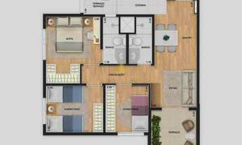 Imagem 3: Apartamento a venda 3 Dormitórios Água Branca Barra Funda Zona Oeste São Paulo