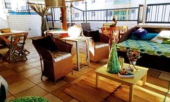 Imagem 3: Cobertura com 4 dormitórios para alugar, 350 m² por R$ 9.002,00/mês - Tupi - Praia Grande