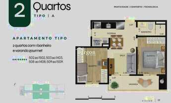 Imagem 3: Apartamento com 2 quartos a venda no Bairro Bom Pastor em Juiz de Fora