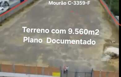 Imagem 4: Vendo/Alugo Excelente Terreno com 9.560m2 em rua Próximo a Bemol Torquato. Plano, murado