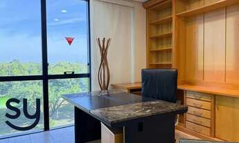 Imagem: Sala mobiliada para locação na Av. Praia