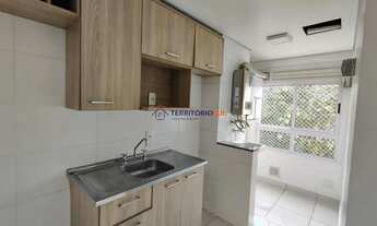 Imagem 4: Apartamento de 2 dormitórios, living, cozinha planejada, área de serviço, banheiro social