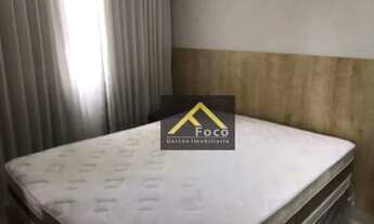 Imagem 5: Ed. Trio Lindenberg - Mobiliado - Apartamento com 1 dormitório para alugar, 54 m² - Cidade